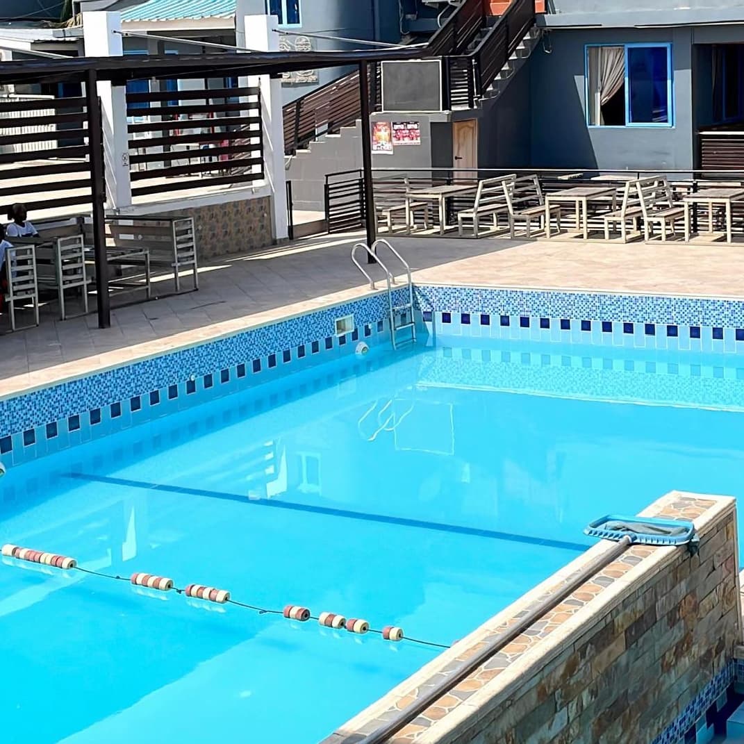 Pool at Blue Top Villa